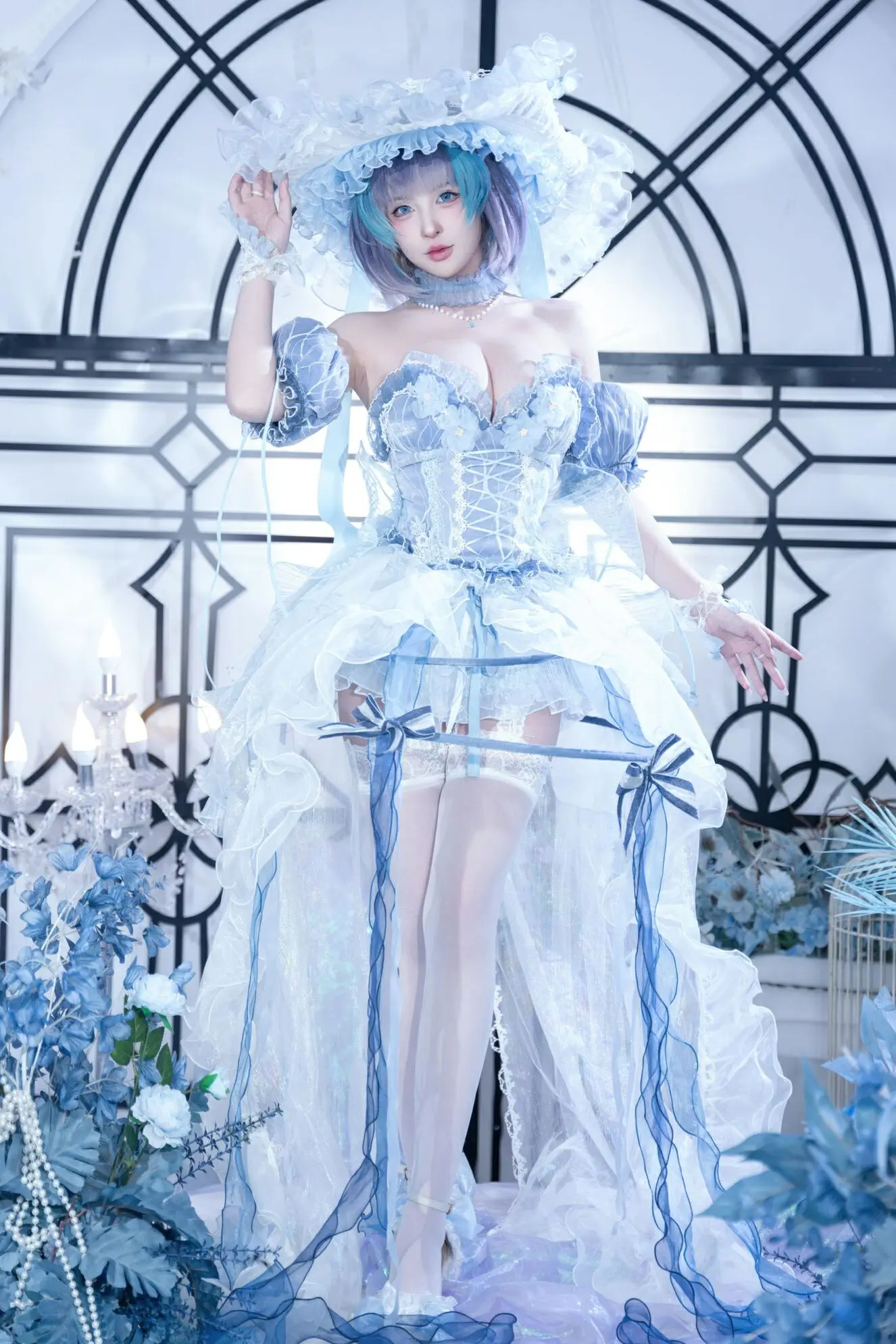 Cosplay｜清水由乃 – 碧蓝航线 柴郡废稿礼服