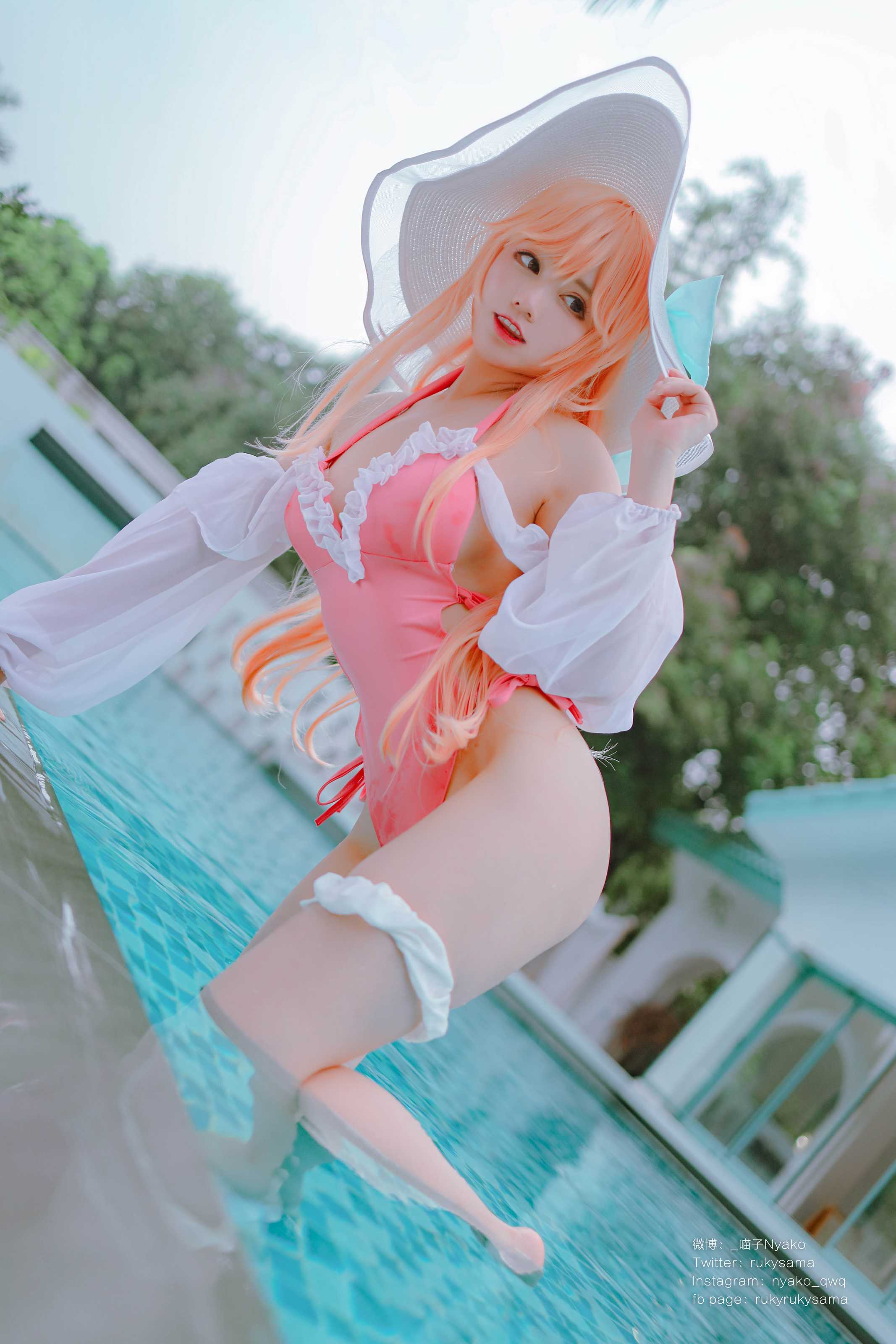 Nyako喵子 碧蓝航线 黎塞留,圣洁与威严交织的舰装少女写真拍摄全记录 Nyako喵子 碧蓝航线 黎塞留,圣洁与威严交织的舰装少女写真拍摄全记录