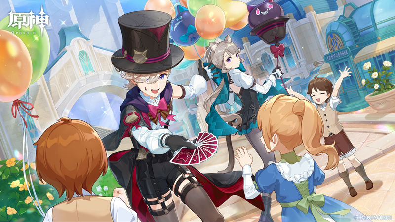 手游《原神(Genshin)》的日文官方twitter高清图包