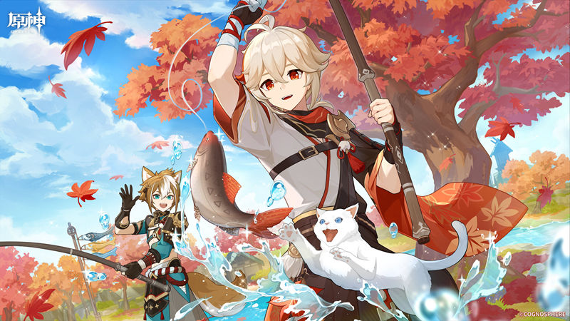 手游《原神(Genshin)》的日文官方twitter高清图包