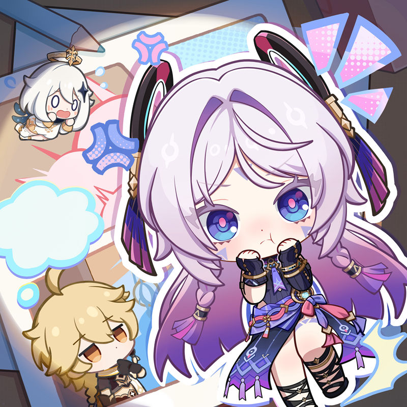 手游《原神(Genshin)》的日文官方twitter高清图包