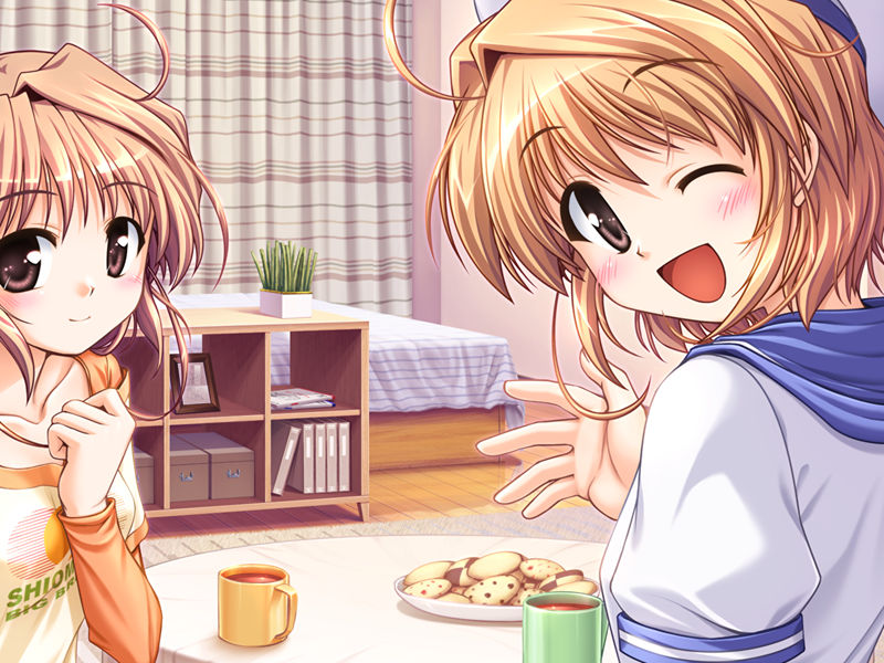 画师べっかんこう的August(八月社)GALGAME《FORTUNE ARTERIAL(命运动脉)》的CG包