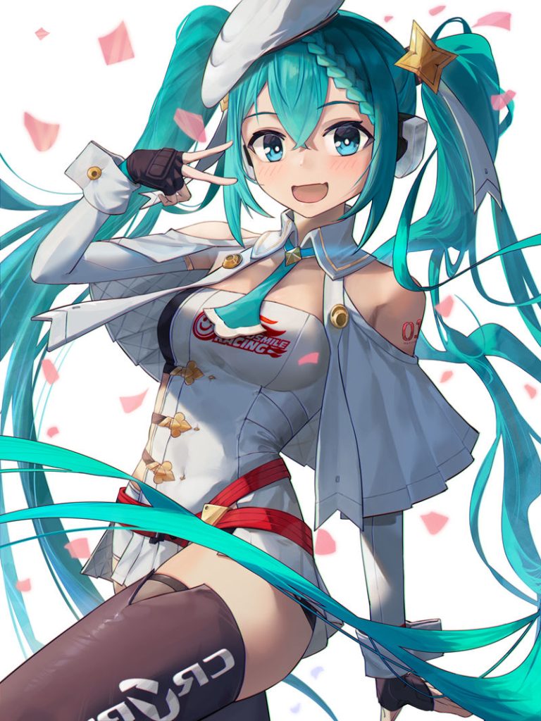 [VOCALOID]赛车初音(RacingMiku) 图片CG包[1021P]