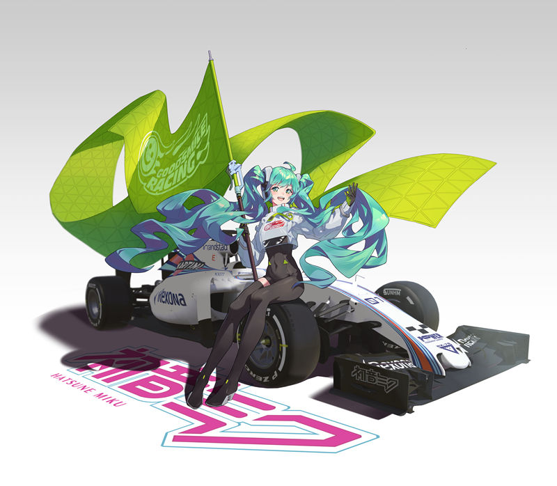 [VOCALOID]赛车初音(RacingMiku) 图片CG包[1021P]