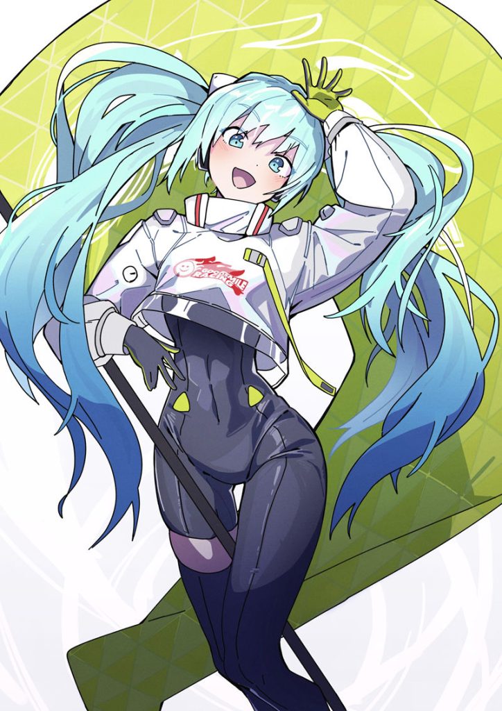 [VOCALOID]赛车初音(RacingMiku) 图片CG包[1021P]