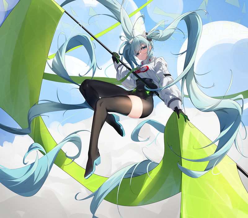 [VOCALOID]赛车初音(RacingMiku) 图片CG包[1021P]