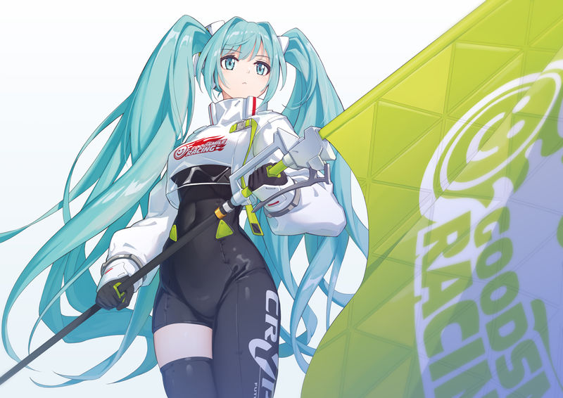 [VOCALOID]赛车初音(RacingMiku) 图片CG包[1021P]