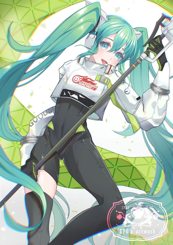 [VOCALOID]赛车初音(RacingMiku) 图片CG包[1021P]