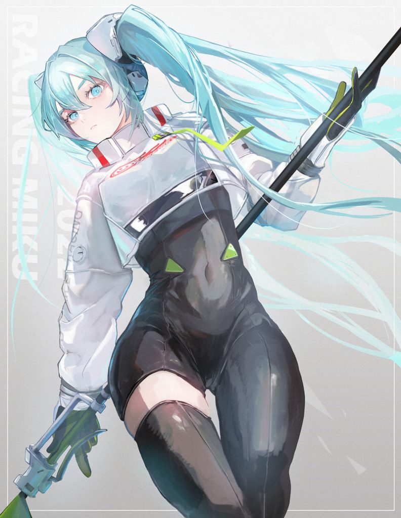 [VOCALOID]赛车初音(RacingMiku) 图片CG包[1021P]