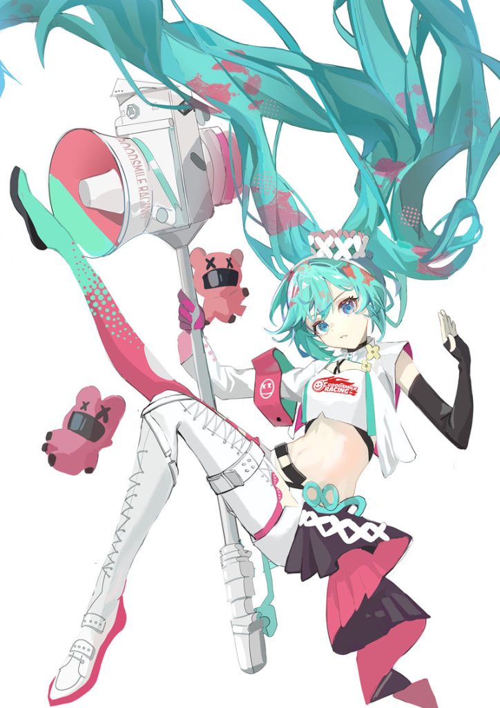 [VOCALOID]赛车初音(RacingMiku) 图片CG包[1021P]
