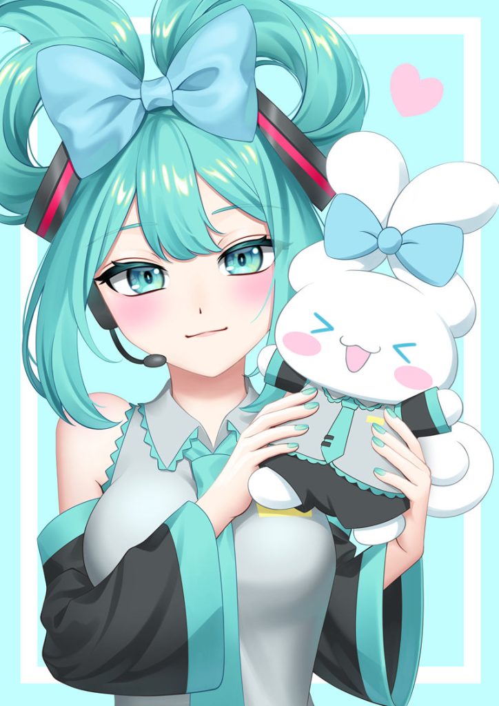 [VOCALOID]玉桂葱(玉桂狗 x 初音未来) 图片CG包[868P]