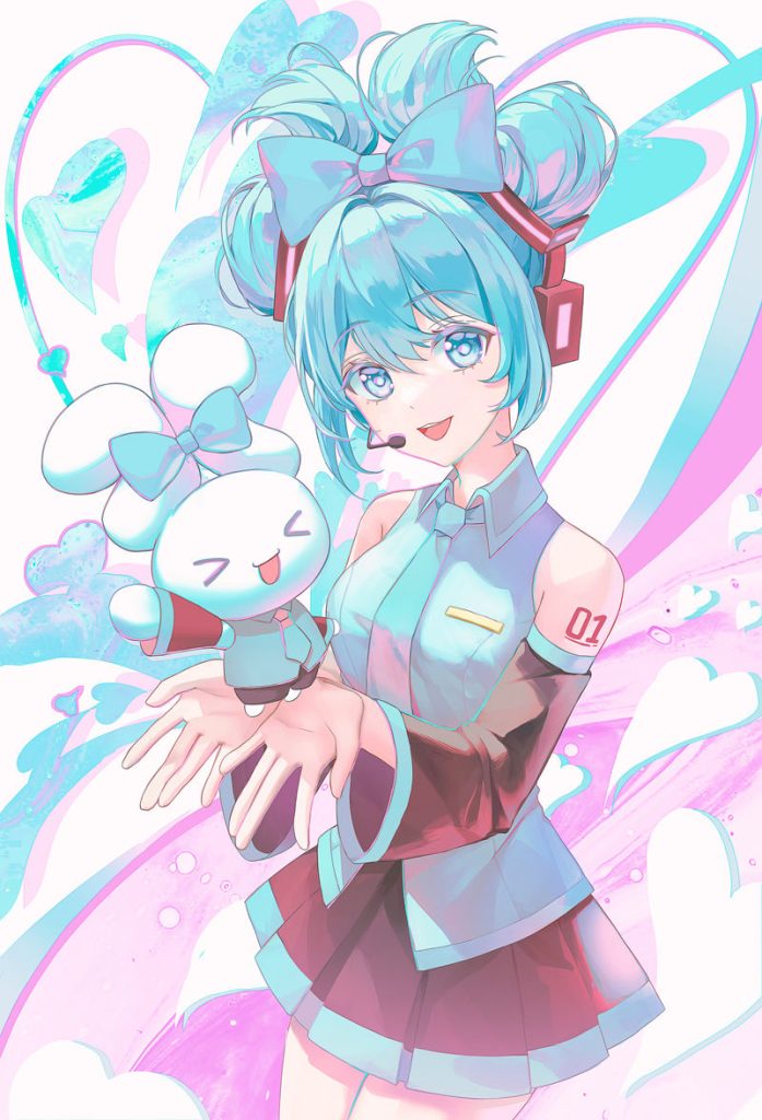 [VOCALOID]玉桂葱(玉桂狗 x 初音未来) 图片CG包[868P]