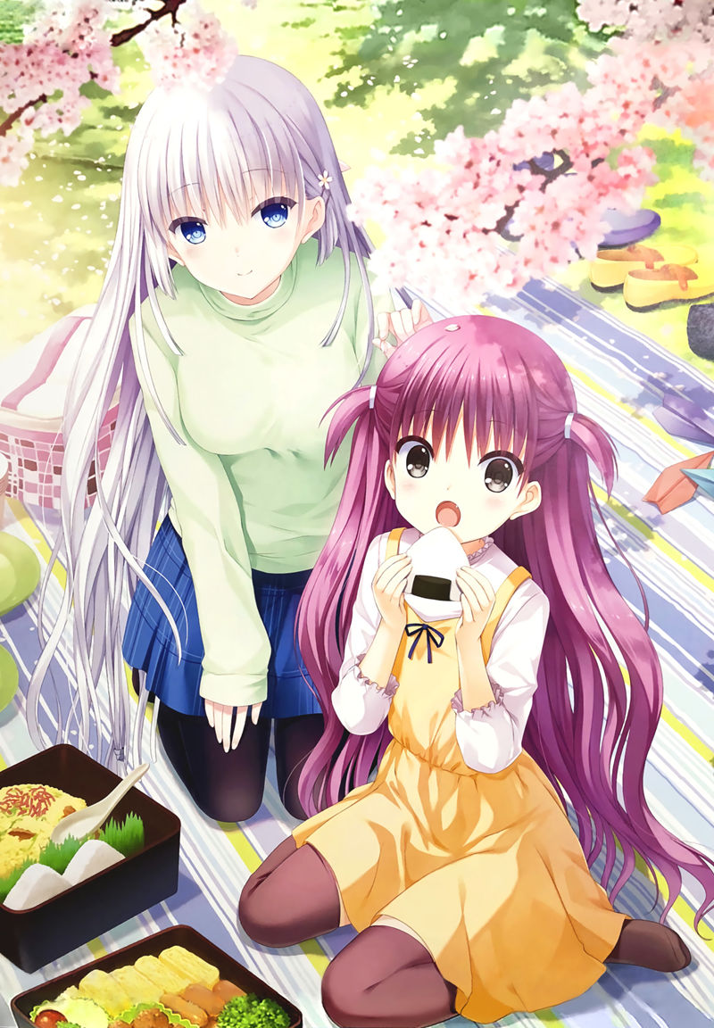 Summer Pockets 人气角色鸣濑白羽 高清图片CG包