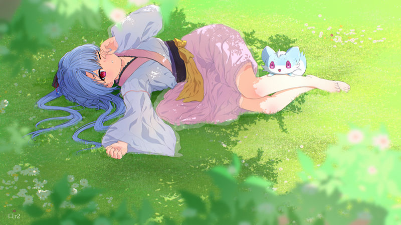 Summer Pockets(夏日口袋、夏日的小宝箱、夏日的口袋)的人气角色“空门苍(空門 蒼、Sorakado Ao)”的高清角色图包