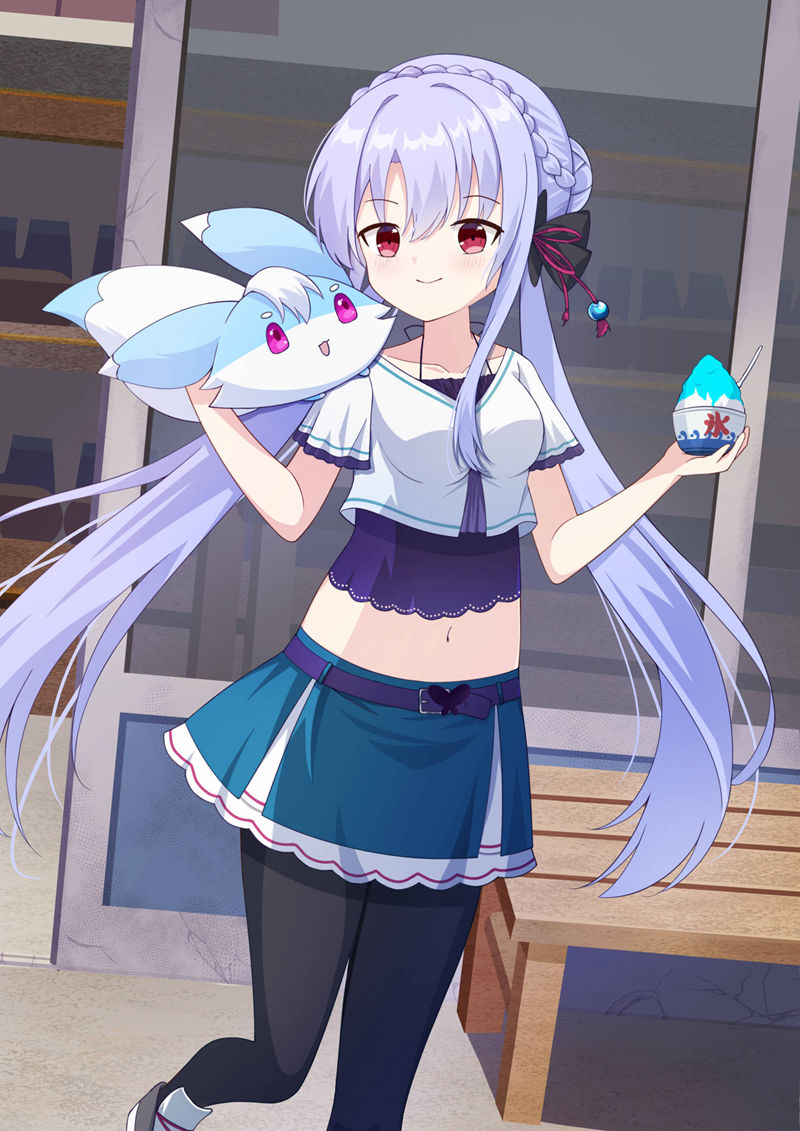 Summer Pockets(夏日口袋、夏日的小宝箱、夏日的口袋)的人气角色“空门苍(空門 蒼、Sorakado Ao)”的高清角色图包