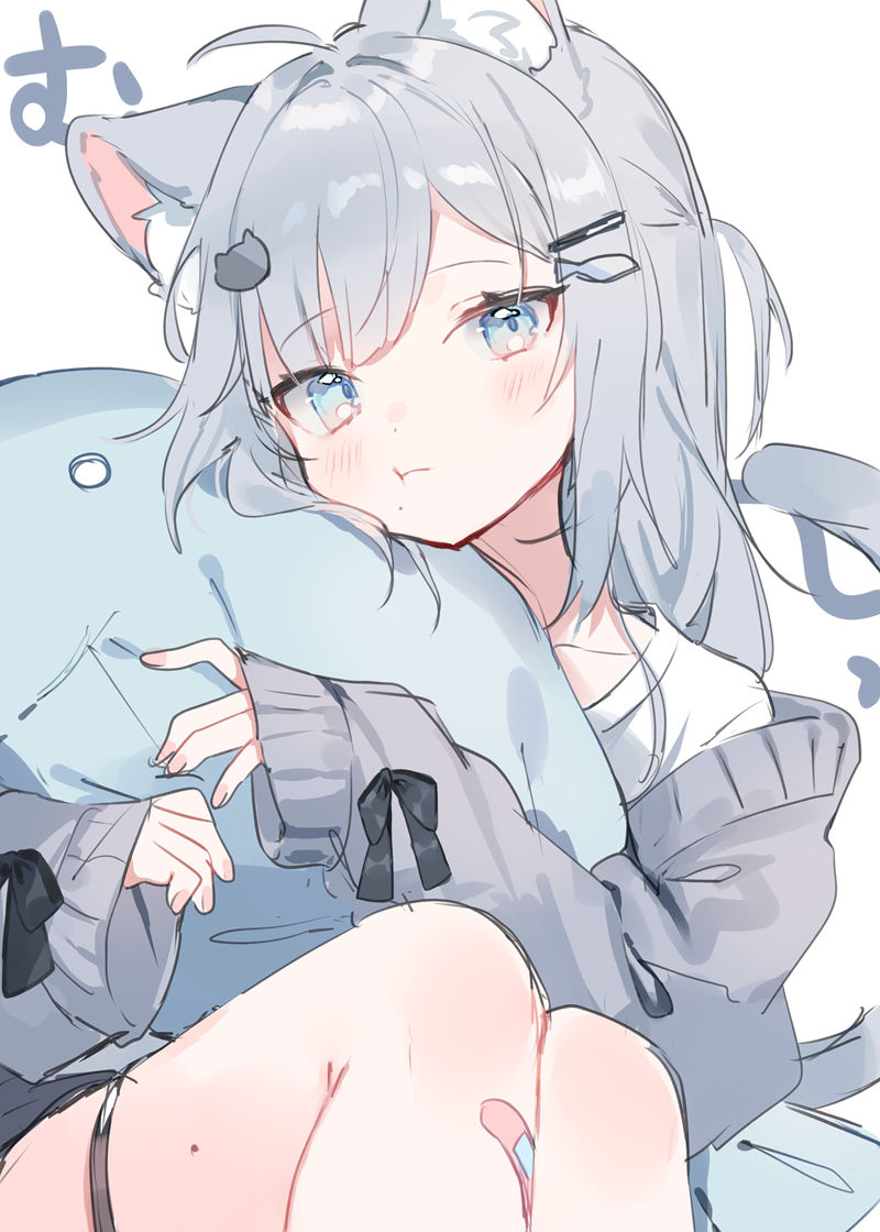 人气画师甘城なつき(Amashiro Natsuki)的vtuber形象”Nachoneko(なちょねこ、なちょ猫、甘城猫猫)”的高清角色图包