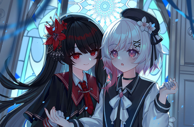 游戏《魔法少女ノ魔女裁判(魔法少女的魔女审判)》的人气角色“二阶堂希罗(二階堂ヒロ、Nikaidou Hiro)”的图片包