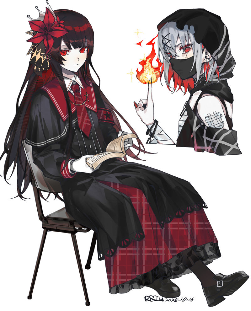 游戏《魔法少女ノ魔女裁判(魔法少女的魔女审判)》的人气角色“二阶堂希罗(二階堂ヒロ、Nikaidou Hiro)”的图片包