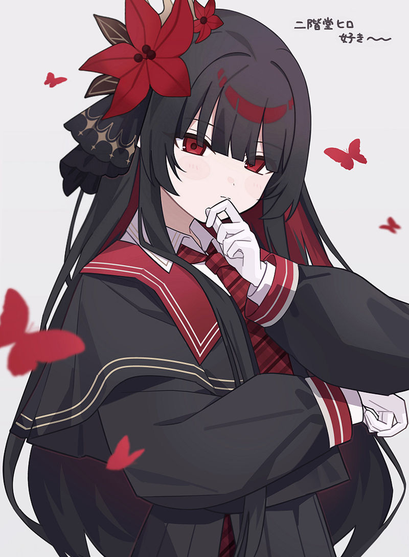 游戏《魔法少女ノ魔女裁判(魔法少女的魔女审判)》的人气角色“二阶堂希罗(二階堂ヒロ、Nikaidou Hiro)”的图片包