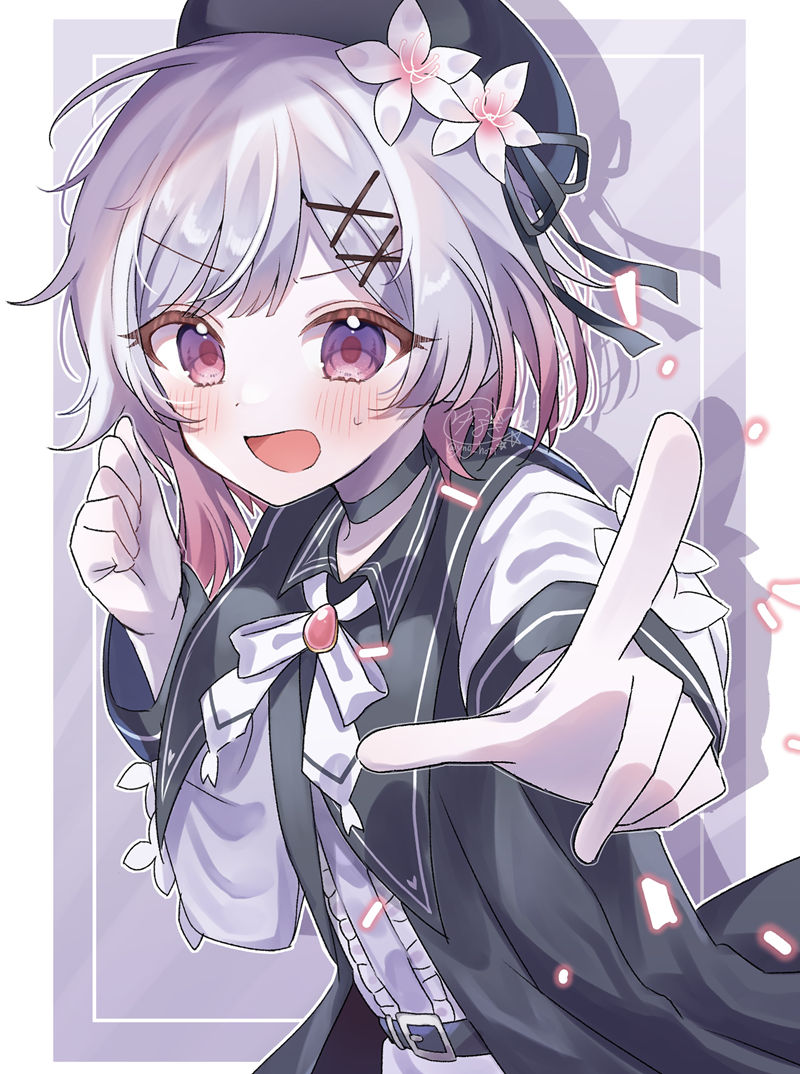 游戏《魔法少女ノ魔女裁判(魔法少女的魔女审判)》的人气角色“樱羽艾玛(桜羽エマ、Sakuraba Ema)”的图片包