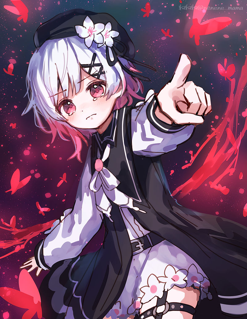 游戏《魔法少女ノ魔女裁判(魔法少女的魔女审判)》的人气角色“樱羽艾玛(桜羽エマ、Sakuraba Ema)”的图片包