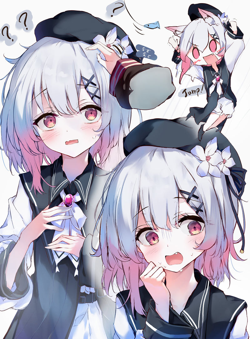 游戏《魔法少女ノ魔女裁判(魔法少女的魔女审判)》的人气角色“樱羽艾玛(桜羽エマ、Sakuraba Ema)”的图片包