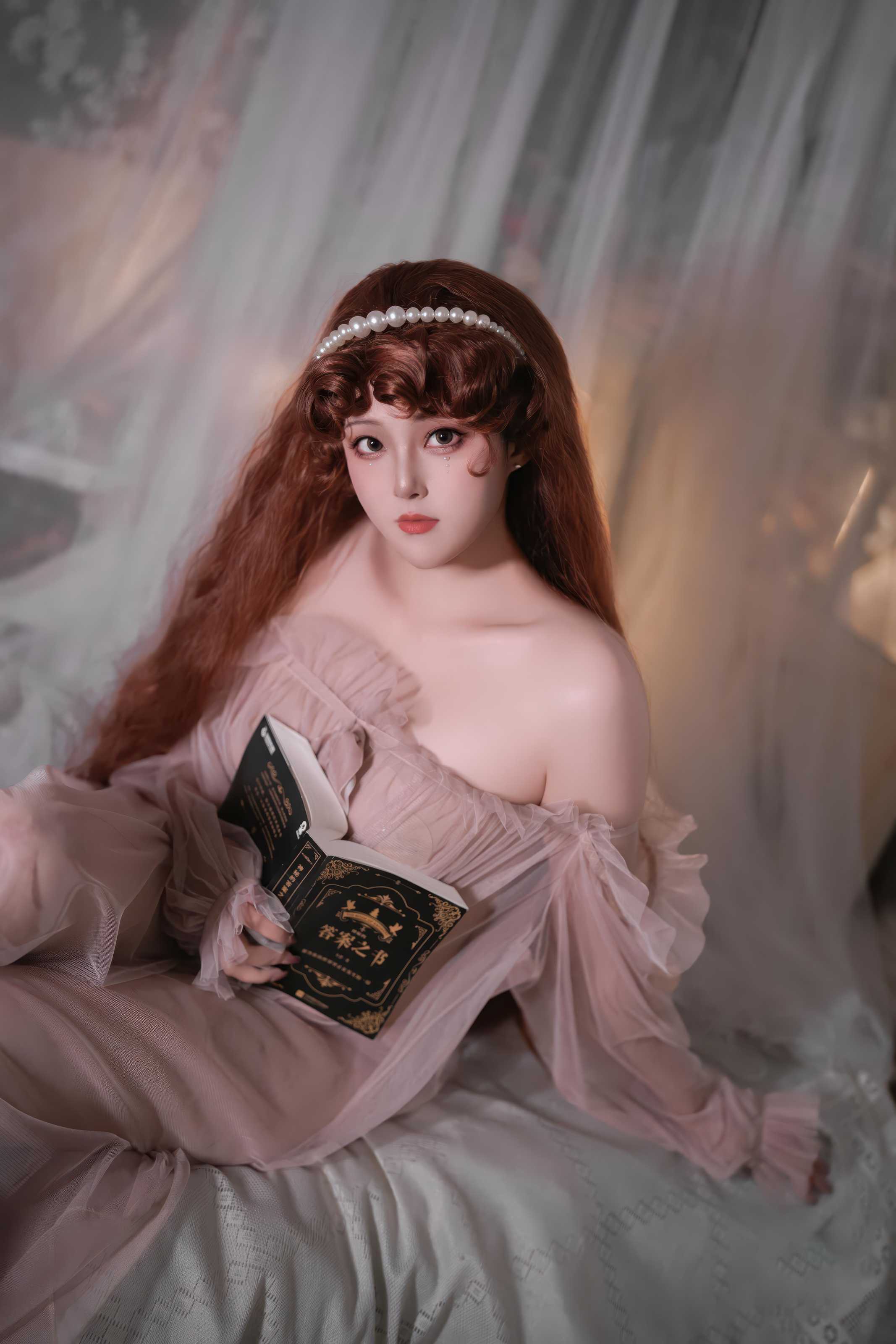 Natsuko_夏夏子 粉雾，樱花树下光影交织的日系少女写真全记录