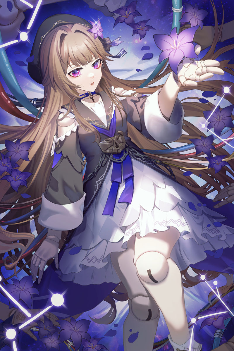 游戏《崩坏：星穹铁道(Honkai Star Rail、崩壊：スターレイル、崩铁)》的人气角色“黑塔(Herta)”的高清角色图包