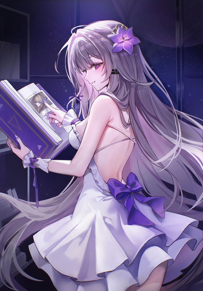 游戏《崩坏：星穹铁道(Honkai Star Rail、崩壊：スターレイル、崩铁)》的人气角色“黑塔(Herta)”的高清角色图包