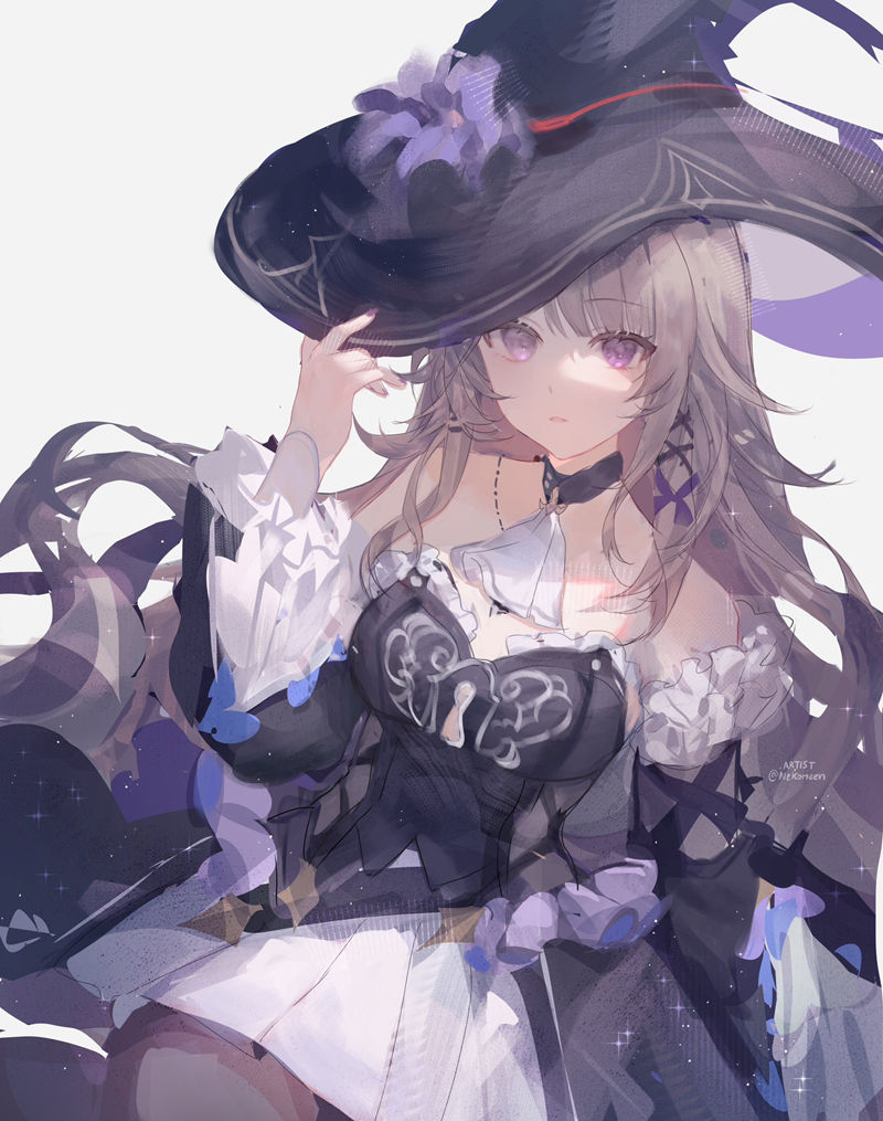 游戏《崩坏：星穹铁道(Honkai Star Rail、崩壊：スターレイル、崩铁)》的人气角色“黑塔(Herta)”的高清角色图包