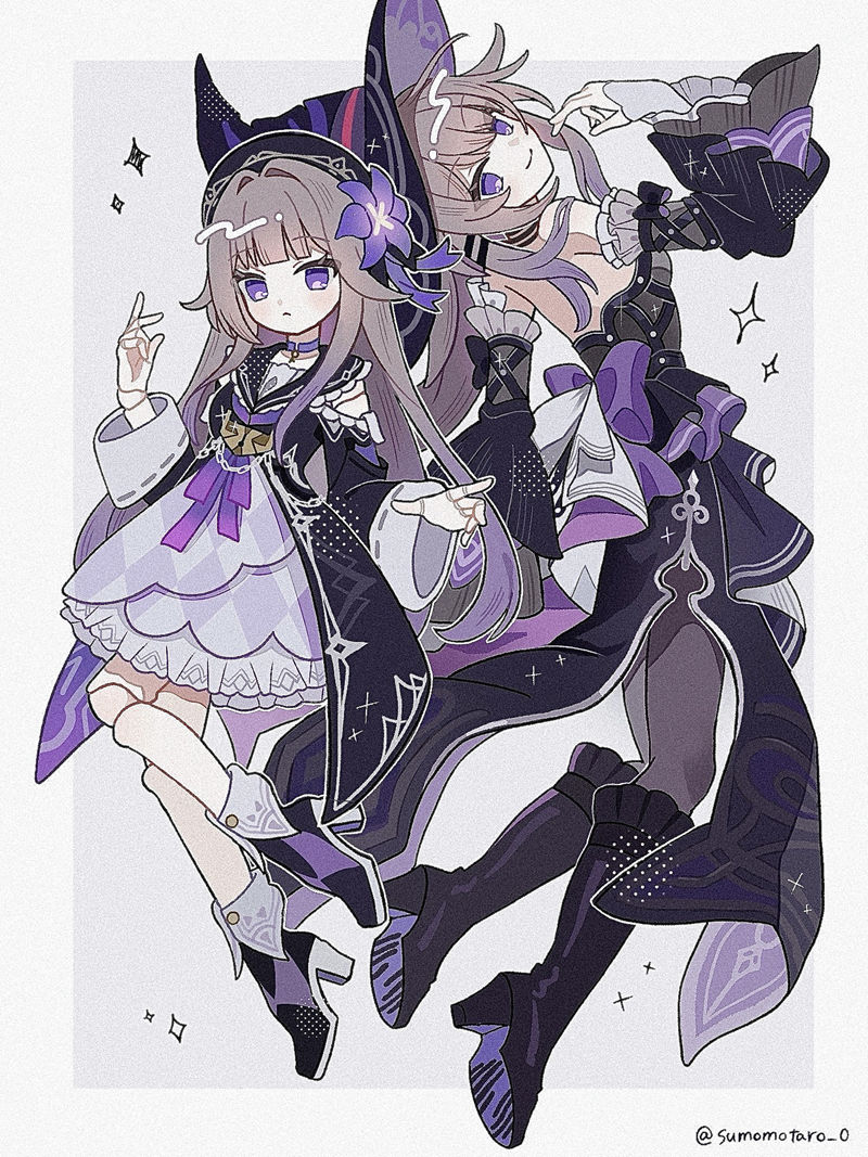 游戏《崩坏：星穹铁道(Honkai Star Rail、崩壊：スターレイル、崩铁)》的人气角色“黑塔(Herta)”的高清角色图包