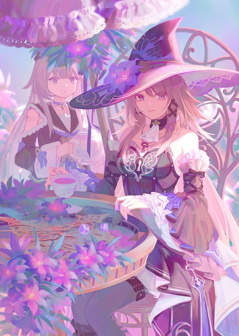 游戏《崩坏：星穹铁道(Honkai Star Rail、崩壊：スターレイル、崩铁)》的人气角色“黑塔(Herta)”的高清角色图包