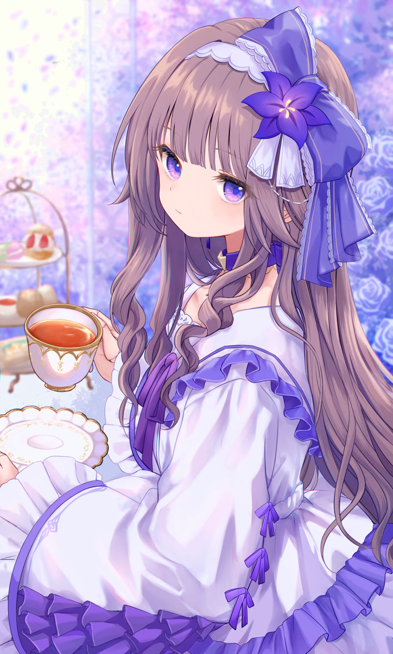 游戏《崩坏：星穹铁道(Honkai Star Rail、崩壊：スターレイル、崩铁)》的人气角色“黑塔(Herta)”的高清角色图包