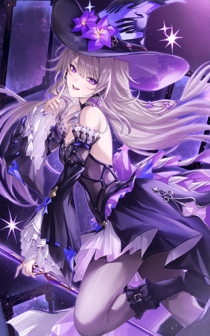 游戏《崩坏：星穹铁道(Honkai Star Rail、崩壊：スターレイル、崩铁)》的人气角色“黑塔(Herta)”的高清角色图包