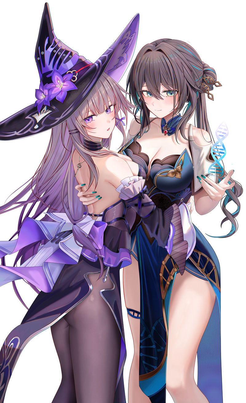 游戏《崩坏：星穹铁道(Honkai Star Rail、崩壊：スターレイル、崩铁)》的人气角色“黑塔(Herta)”的高清角色图包