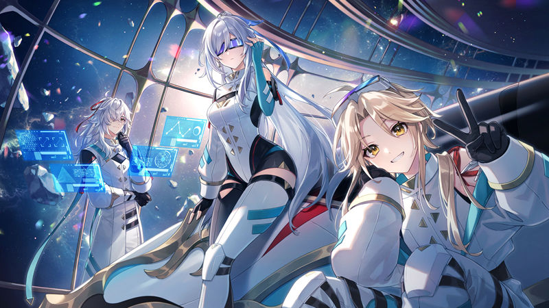 游戏《崩坏：星穹铁道(Honkai Star Rail、崩壊：スターレイル、崩铁)》的人气角色“镜流(Jingliu)”的高清角色图包