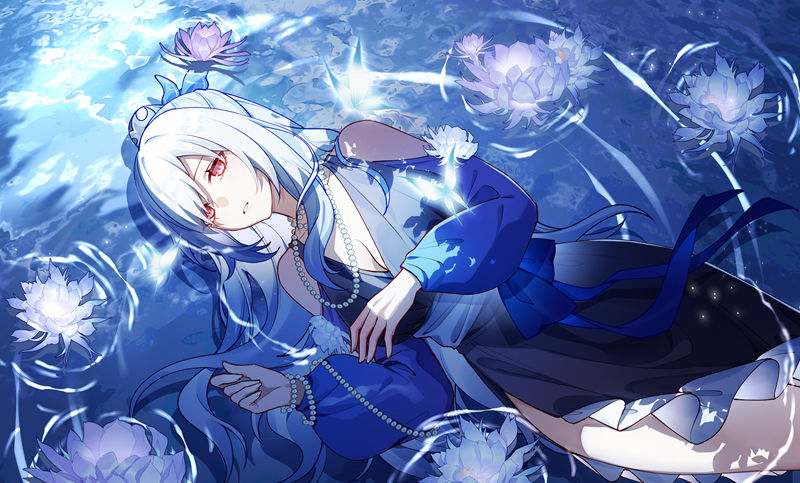 游戏《崩坏：星穹铁道(Honkai Star Rail、崩壊：スターレイル、崩铁)》的人气角色“镜流(Jingliu)”的高清角色图包