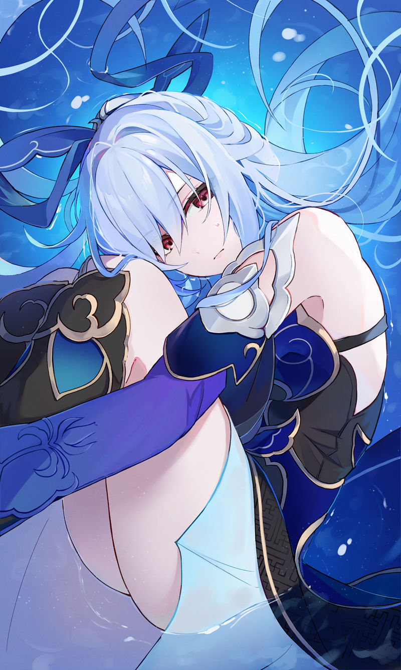 游戏《崩坏：星穹铁道(Honkai Star Rail、崩壊：スターレイル、崩铁)》的人气角色“镜流(Jingliu)”的高清角色图包