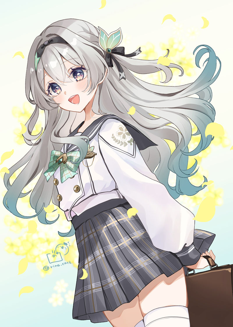 游戏《崩坏：星穹铁道(Honkai Star Rail、崩壊：スターレイル、崩铁)》的人气角色“流萤(Firefly)”的高清角色图包