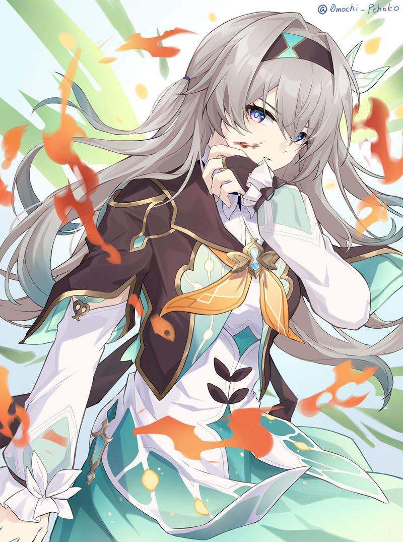 游戏《崩坏：星穹铁道(Honkai Star Rail、崩壊：スターレイル、崩铁)》的人气角色“流萤(Firefly)”的高清角色图包