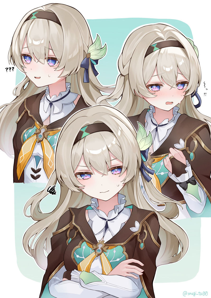 游戏《崩坏：星穹铁道(Honkai Star Rail、崩壊：スターレイル、崩铁)》的人气角色“流萤(Firefly)”的高清角色图包