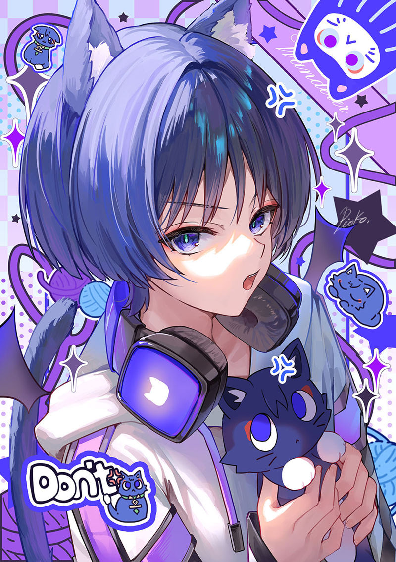 画师PiOKO(pioko_b)的Pixiv+twitter(x)+bluesky图片包