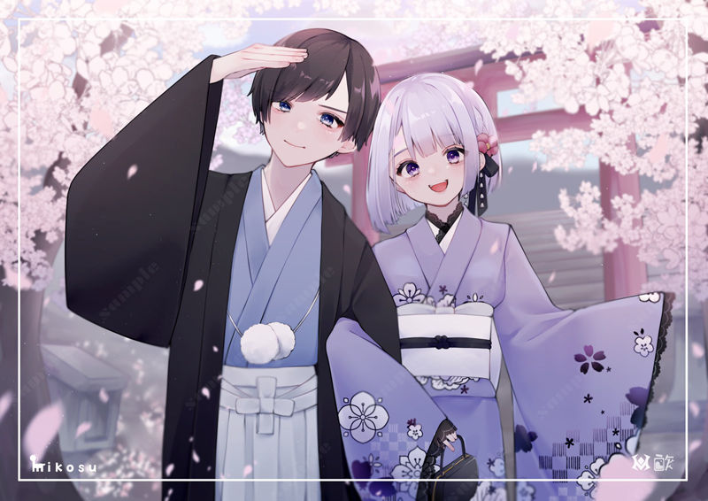 画师みこ酢（miko_suuuuu）Pixiv+twitter(x)图片包