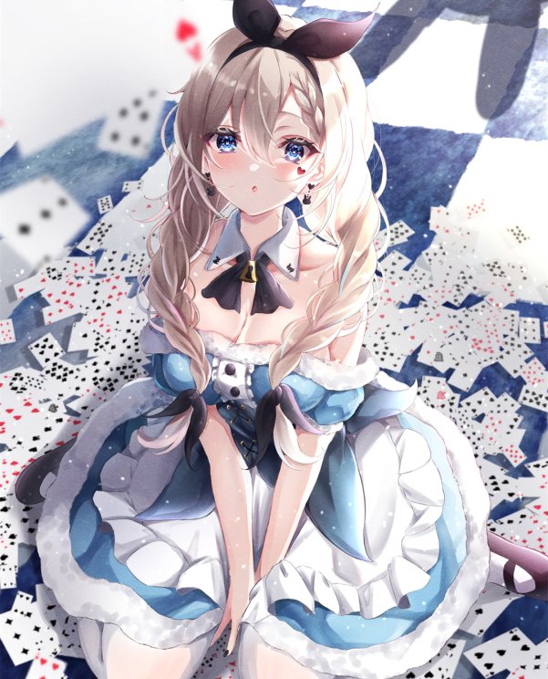 百鬼绫目 沙花叉库洛艾 爱丽丝梦游仙境 原神甘雨