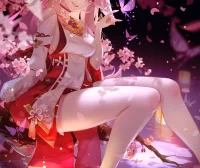 《第二期》性情多变的屑狐狸来了，原神 八重神子狐耳