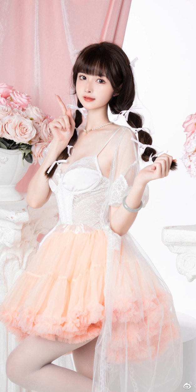 今天是桃子味?新置景真的太少女了