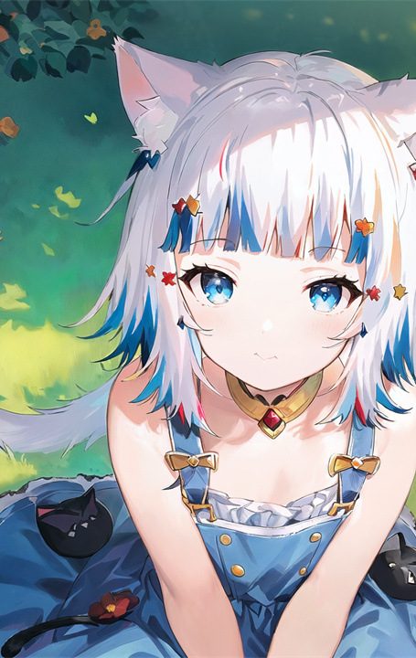 可爱的小鲨鱼 噶呜·古拉 街道也好，晚风也罢，都很甜