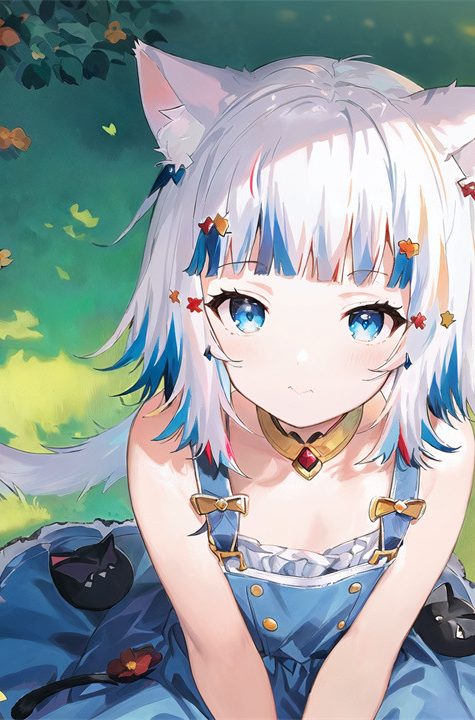 可爱的小鲨鱼 噶呜·古拉 街道也好，晚风也罢，都很甜