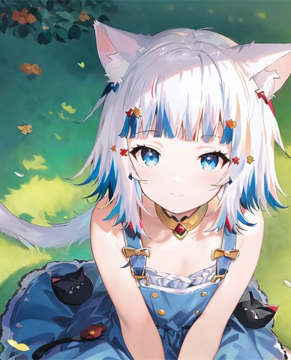 可爱的小鲨鱼 噶呜·古拉 街道也好，晚风也罢，都很甜