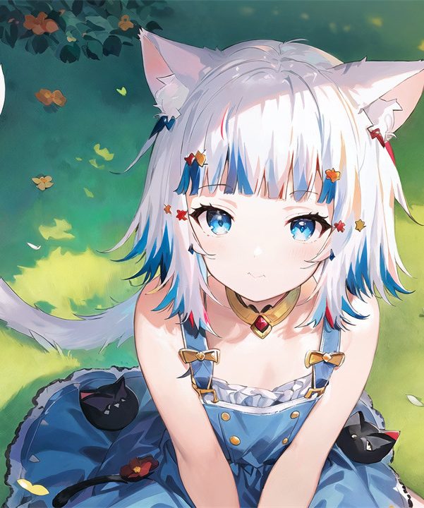 可爱的小鲨鱼 噶呜·古拉 街道也好，晚风也罢，都很甜